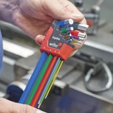 WIHA ErgoStar MagicRing gömbvégű imbuszkulcs készlet hosszú színes 9r. SW1,5-10 369RF/No.41979