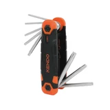 KENDO pocket TORX kulcs készlet 8r. T9-T40 CrV No.20718
