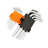 KENDO furatos TORX kulcs készlet 9r. T10-T50 CrV No.20741
