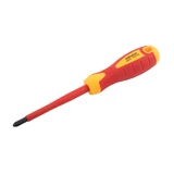 KENDO VDE Pozidriv, szigetelt csavarhúzó PZ1x80mm CrV No.20432