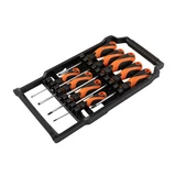 KENDO csavarhúzó készlet 9r. SL+PH mágneses CrV No.20214