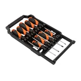 KENDO csavarhúzó készlet 9r. SL+PH mágneses CrV No.20214