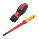 KENDO VDE szigetelt csavarhúzó készlet 12+1r. SL+PH+PZ+TX+fázisceruza No.20485