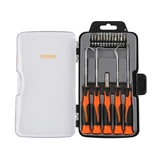 KENDO műszerész tömítés kaparó és csavarhúzó bitkészlet 17r. CrV No.20539