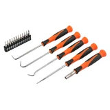 KENDO műszerész tömítés kaparó és csavarhúzó bitkészlet 17r. CrV No.20539