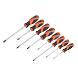 KENDO csavarhúzó készlet 8r. SL+PH+PZ mágneses CrV No.85115