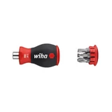 WIHA Stubby 25 bittartó készlet 6r. SL+PZ 380104/No.33764/10382
