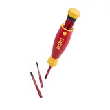 WIHA PocketMax electric VDE csavarhúzó és bittartó készlet 4r. SB283109040/No.45296