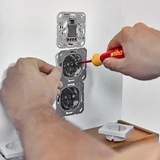 WIHA PocketMax electric VDE csavarhúzó és bittartó készlet 4r. SB283109040/No.45296