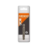 KENDO bit-dugókulcs adapter 1/4" > 1/4"x50mm CrV No.25200104