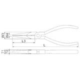 HANS telefonfogó 200mm CrV 1830-08