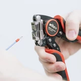 WIHA automata saruzó fogó érvéghüvelyhez 360° 193 0,08-16,0 AWG 28-5 Z62000906SB/No.45223