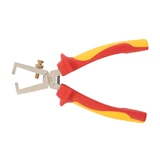 KENDO VDE szigetelt kábelcsupaszító fogó 160mm CrV No.11081