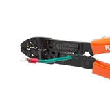 KENDO többcélú saruzó fogó 210mm 0,75-6,0mm2 No.11704