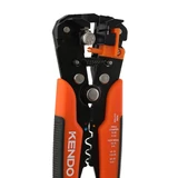 KENDO kábelcsupaszító és saruzó fogó 200mm 0,2-0,8mm2 No.11721