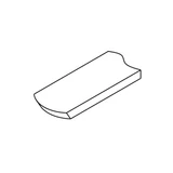 NAREX Profi faeszterga kaparókés íves végű 818204