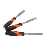 KENDO favéső készlet üthető fémvégű nyéllel 3r. 12-18-25mm No.85121