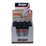 BERGER Fémsínes kés törhető pengével 18mm ZK28