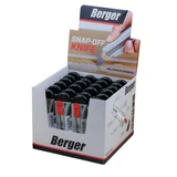 BERGER Fémsínes kés törhető pengével 18mm ZK28