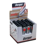 Fémsínes kés törhető pengével 18mm ZK28-1 csavaros