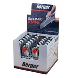BERGER Fémházas kés törhető pengével 18mm ZK98-1 csavaros