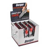 BERGER Fémházas kés törhető pengével 18mm ZK98
