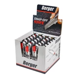 BERGER Fémházas kés törhető pengével 18mm ZK98