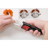 WIHA kábelcsupaszító Multi-tool koaxiális kábelekhez és F-csatlakozókhoz 125 Z73200306SB/No.44241