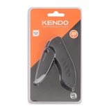 KENDO rozsdamentes acél zsebkés (bicska) tokkal 165mm fekete No.30929