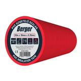 BERGER PVC szigetelőszalag Piros 20mx19mm/0,15mm