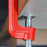 BERGER műszerész satu forgózsámolyos, kengyeles 60mm