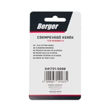 BERGER csempevágó kerék HM d15x6x1,5mm TCE-W150601.5