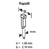 APEXON tűzőgépszeg 16x2,1x1,1mm 2000db F16/2M