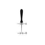 OLEJNIK flexiForm gipszkarton spakli INOX 150mm ERGO Super-Profi