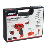 BERGER pillanatforrasztó páka 100W/230V készlet kofferben SG 10 PC