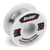 BERGER forrasztóón folyasztószerrel Sn60Pb40 1mm/100g dobon+SB