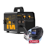 IWELD Gorilla Multiflux 153 SYNERGIC Nogas hegesztő inverter MIG 50A-140A (80MLTFLUX153)