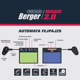 BERGER automata fejpajzs MAGIC 2.0 4S metálkék