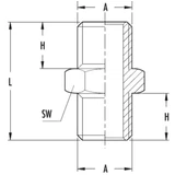 GAV toldó közcsavar 1/4" 1221/3