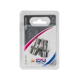 GAV tömlővéges csatlakozó, külső menetes d10mm-3/8” 1233/6 bliszter (2db)