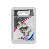 GAV T elosztó, belső menetes 1/4˝ 1251/2 bliszter (2db)