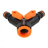 KENDO csaptelep elosztó 2 utas 3/4"-1/2" belső menettel ABS No.60644