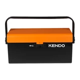 KENDO fém szerszámos láda 400x200x180mm No.90210