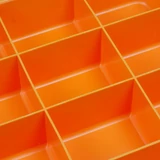 MANO rekeszes tárolódoboz fogantyús 237x302x51 H-ORG-11