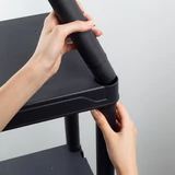 MANO 4 szintes műanyag polc 1400x900x450 100kg (4x25kg) RF-454