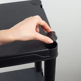 MANO 4 szintes műanyag polc 1400x900x450 100kg (4x25kg) RF-454