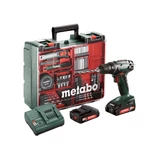 METABO BS 18 akkus fúró csavarozó 2x2,0Ah Set Mobil műhely 602207880