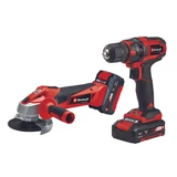 EINHELL TE-TK 18 LI KIT (CD+AG) szerszámszett POWER X-CHANGE 4257238