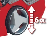EINHELL GE-CM 43 Li M Kit (2x4,0Ah) akkus fűnyíró PXC 3413130