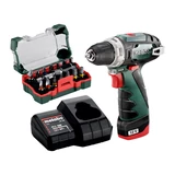 METABO Powermaxx BS Basic Set akkus fúró-csavarozó 1x2Ah Li-on 600984900